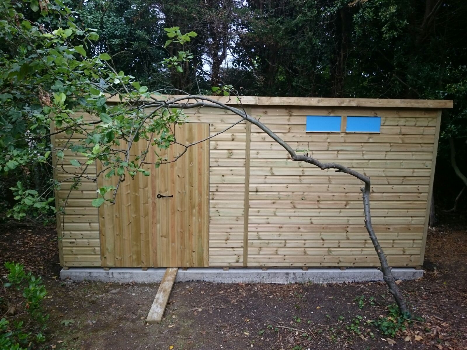 purely croydon driveway and shed base