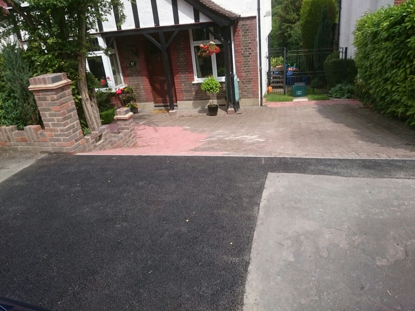 purely croydon driveway and shed base