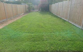 Returfing Garden Lawn West Wickham