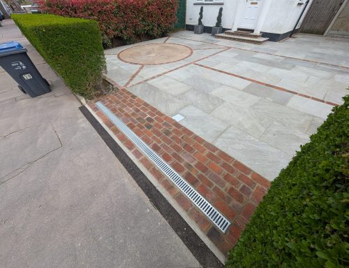 Driveway & Patio Transformation in Croydon & Bromley – Natural Sandstone Installation