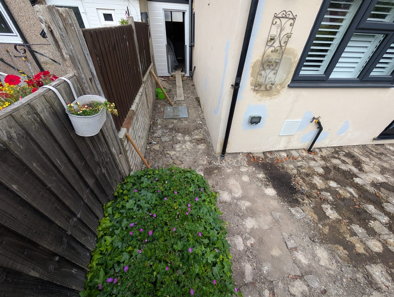 New Raj Green Indian Sandstone Patio in Bexley